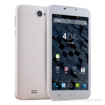 6" Smartphone, Android 4.2, MTK8382 Quad-core, Dual Camera, Wi-Fi, 3G, 2G, 1G+8B, GPS, BT, IPS